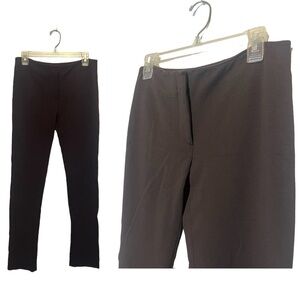 M Missoni Dark Brown Tapered Leg Dress Pants 6